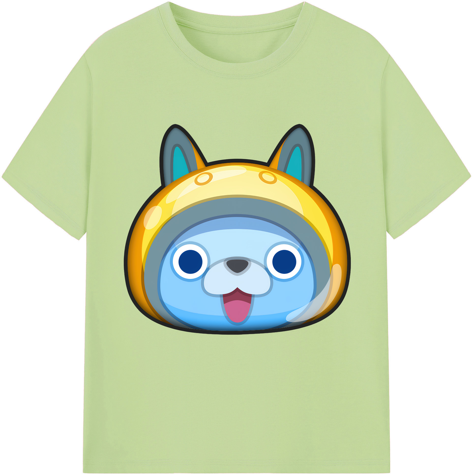 （画像用） 妖怪ウォッチ Yo-kai Watch 綿100％半袖Tシャツ（フロントプリント）